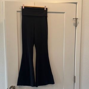 Aerie offline super high rise flare fold over leggings